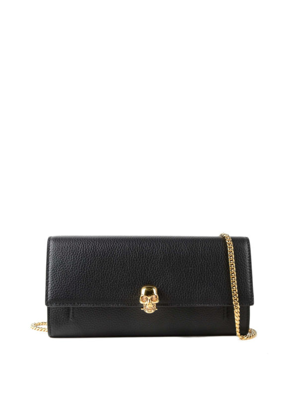 black wallet clutch