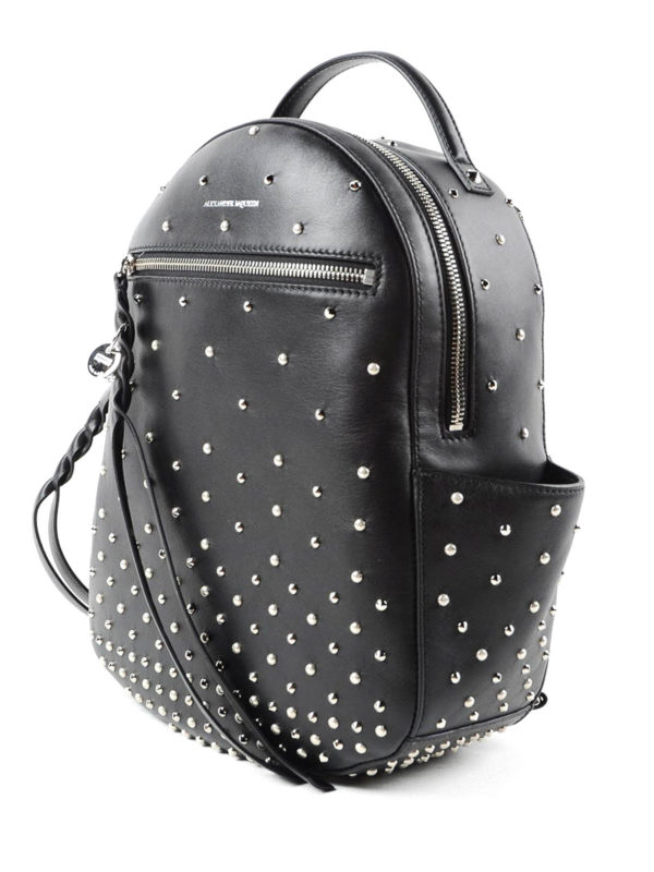alexander mcqueen studded backpack
