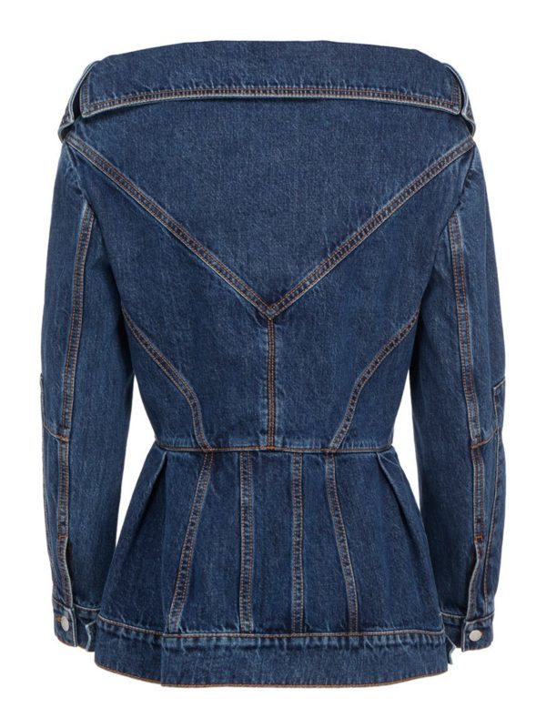 لی Alexander Mcqueen - Denim jacket 