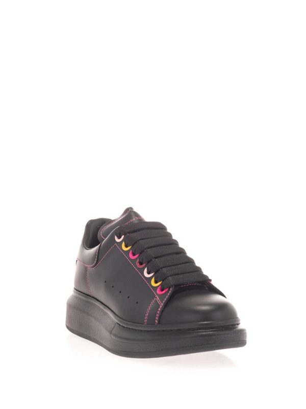 alexander mcqueen trainers leather