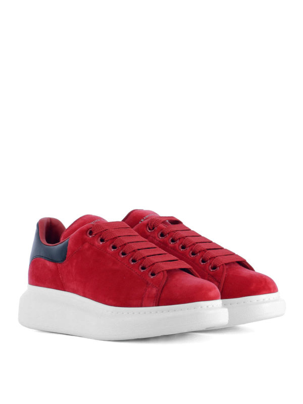 alexander mcqueen red trainer