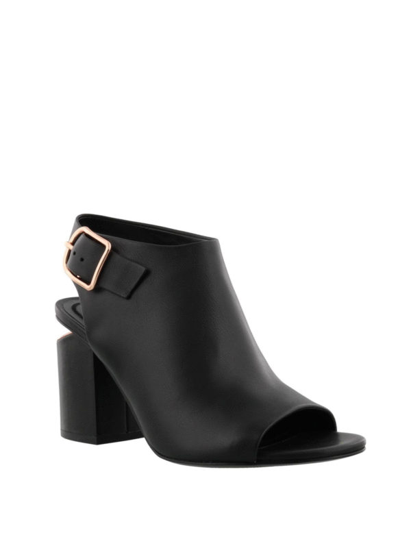 slingback ankle boots