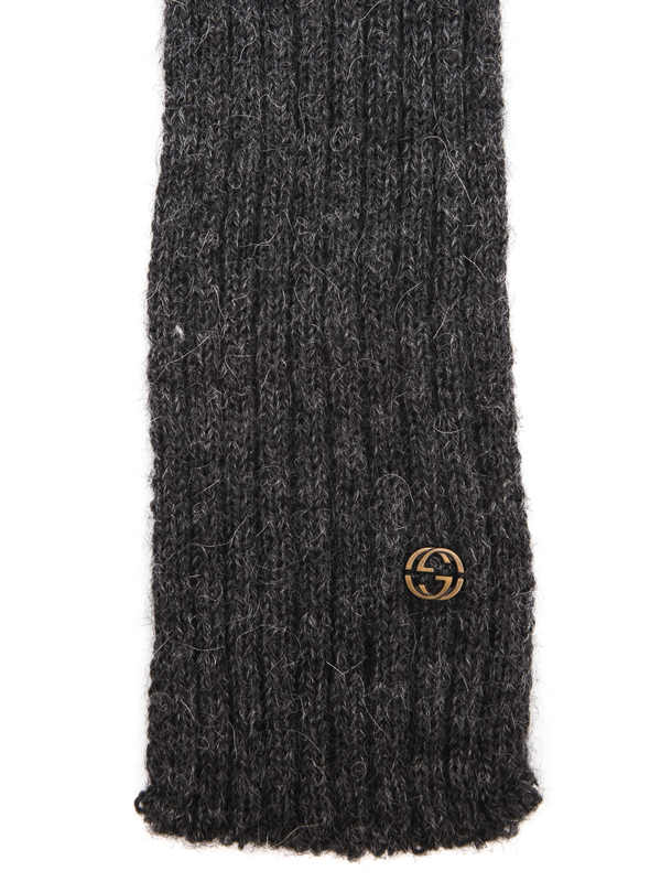 gucci alpaca wool scarf