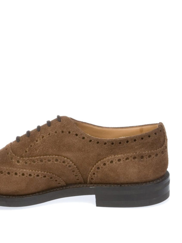 church's suede brogues