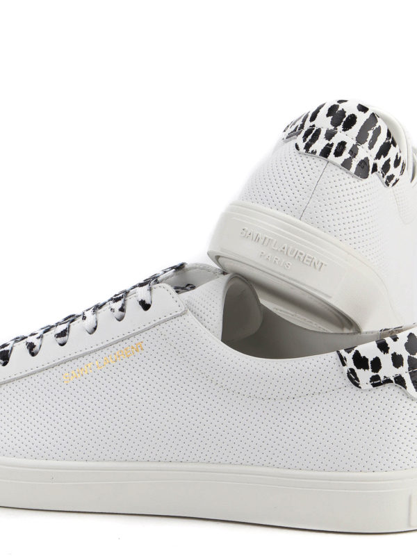 saint laurent andy leopard sneakers