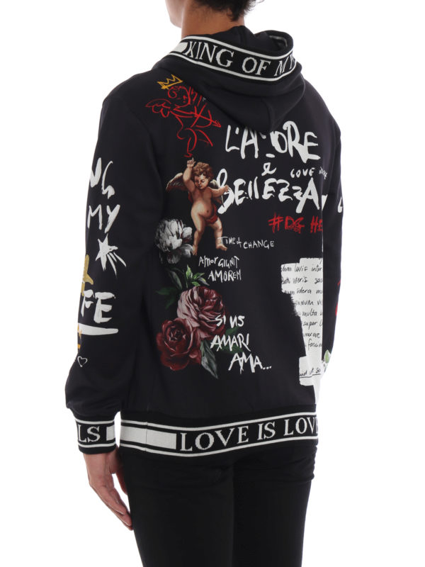 dolce and gabbana angel hoodie