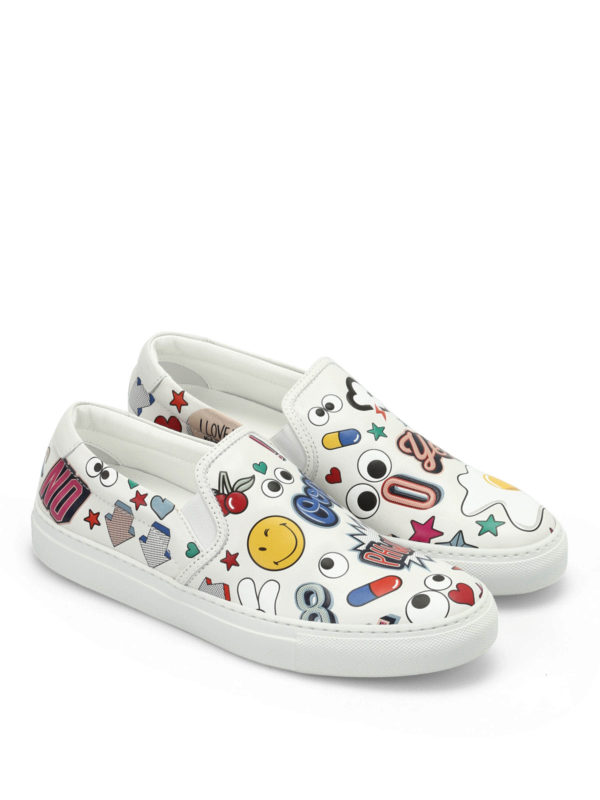 Printed slip on shoes Clearance