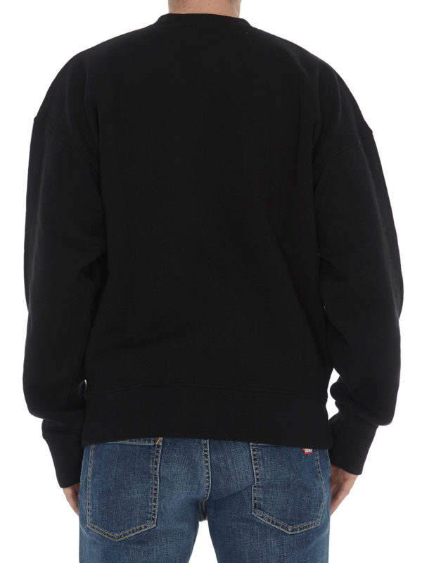 Arctic Twins print over sweatshirt 