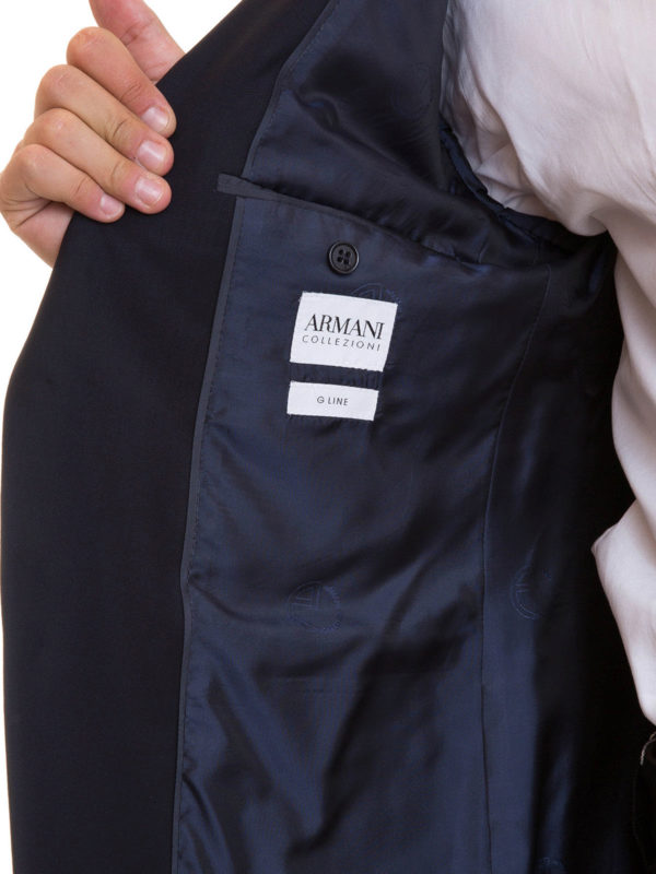 Tailored & Dinner Armani Collezioni - G-line wool tailored blazer -  UCGGA00C004926