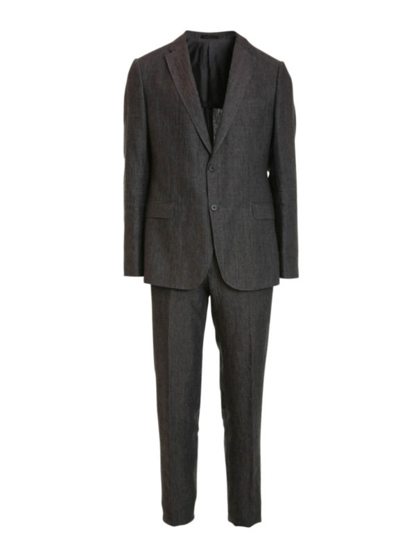 armani linen suit