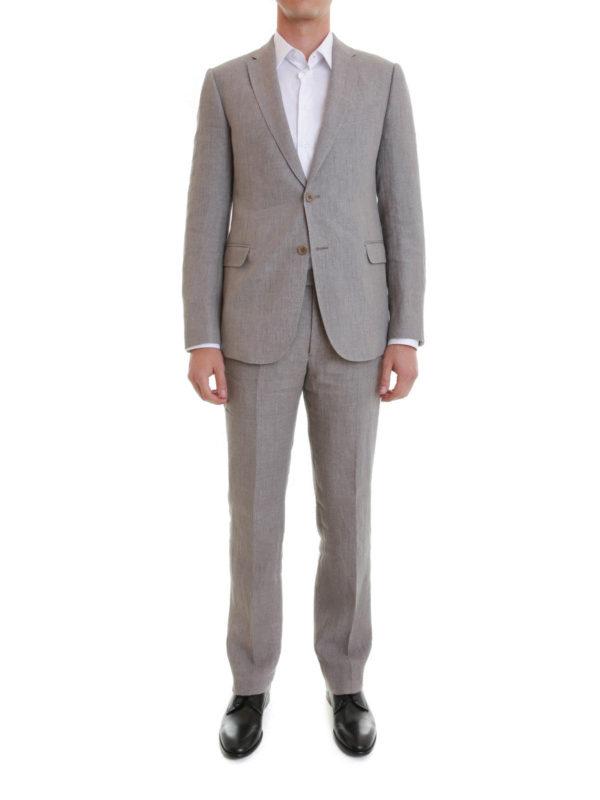 armani linen suit