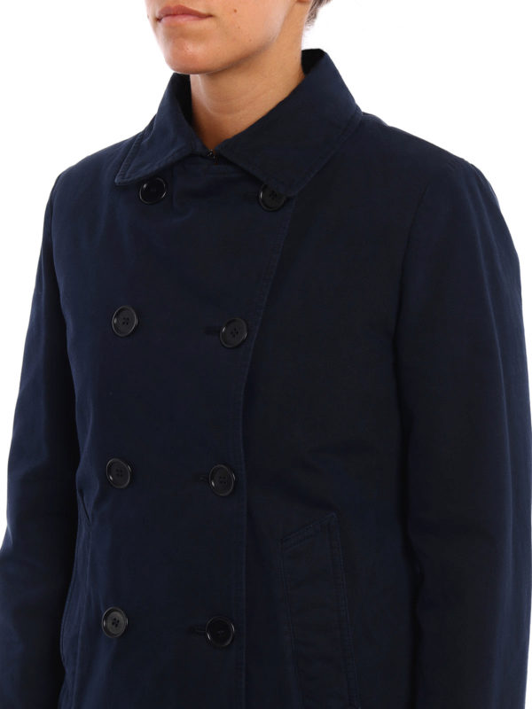 faux peacoat