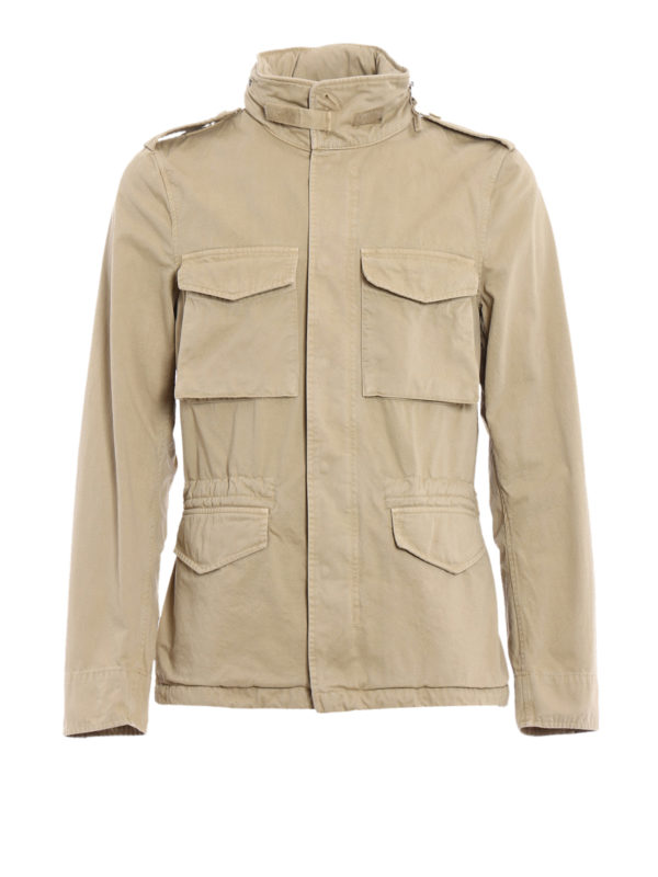 کژوال Aspesi - Minifield cotton jacket 