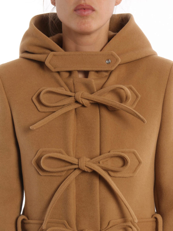 balenciaga hooded coat