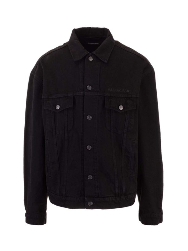 primark black denim jacket
