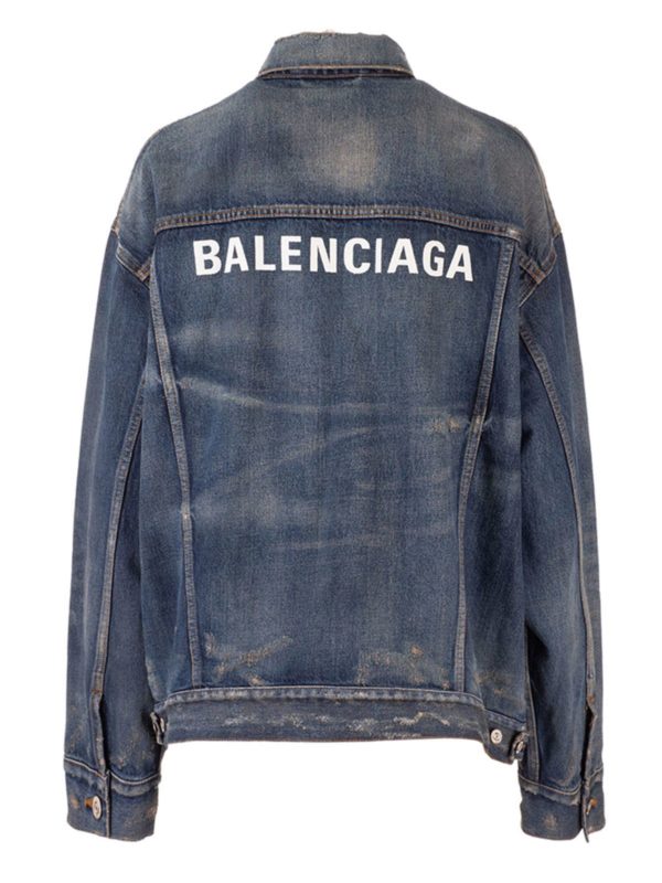 بلیزر Balenciaga - Blue denim jacket 