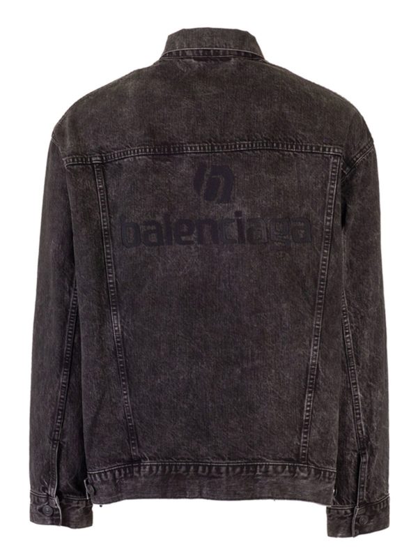charcoal denim jacket