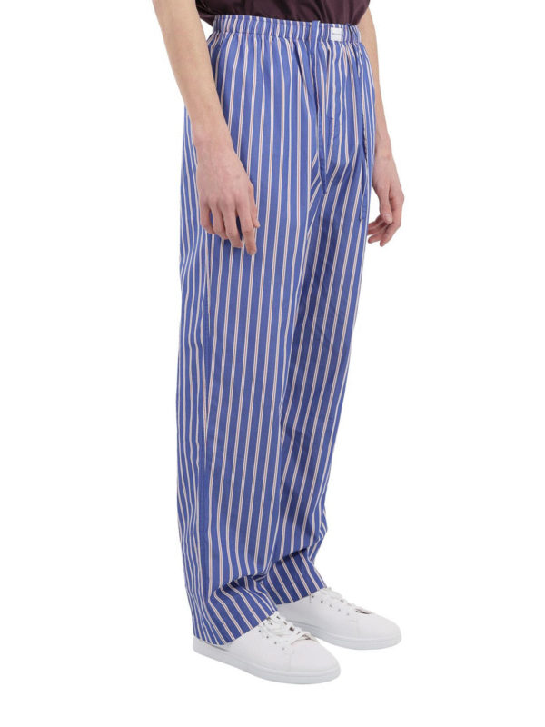 balenciaga striped pants