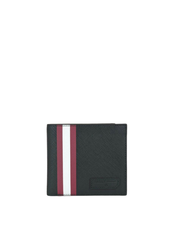 saffiano leather bifold wallet