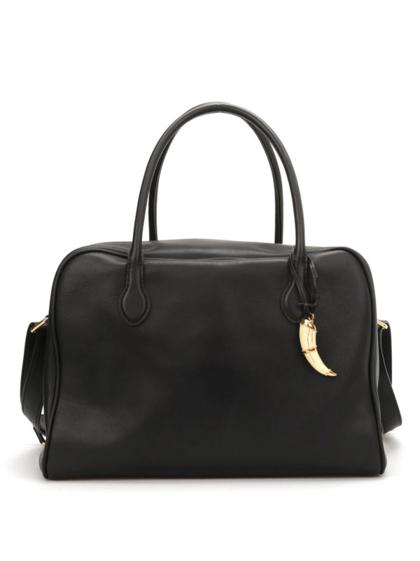 Bowling bags Balmain - Smooth leather Pierre bag - POMSP013306176