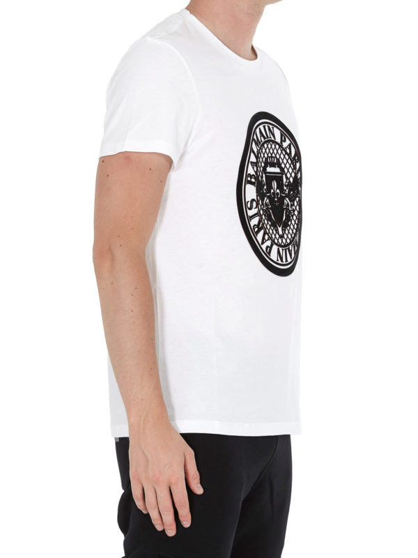 تی شرت Balmain - Logo printed T-shirt 