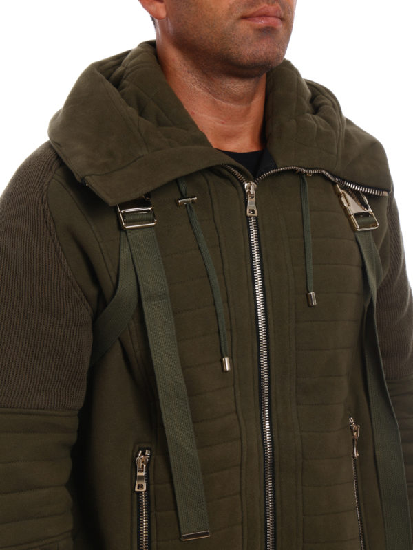 کژوال Balmain - Quilted jacket with 