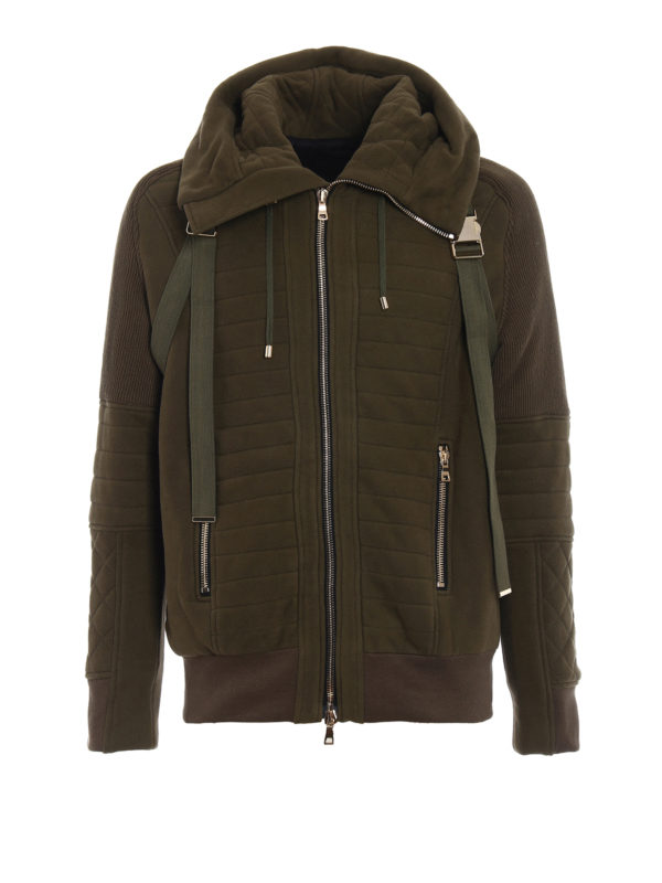 کژوال Balmain - Quilted jacket with 