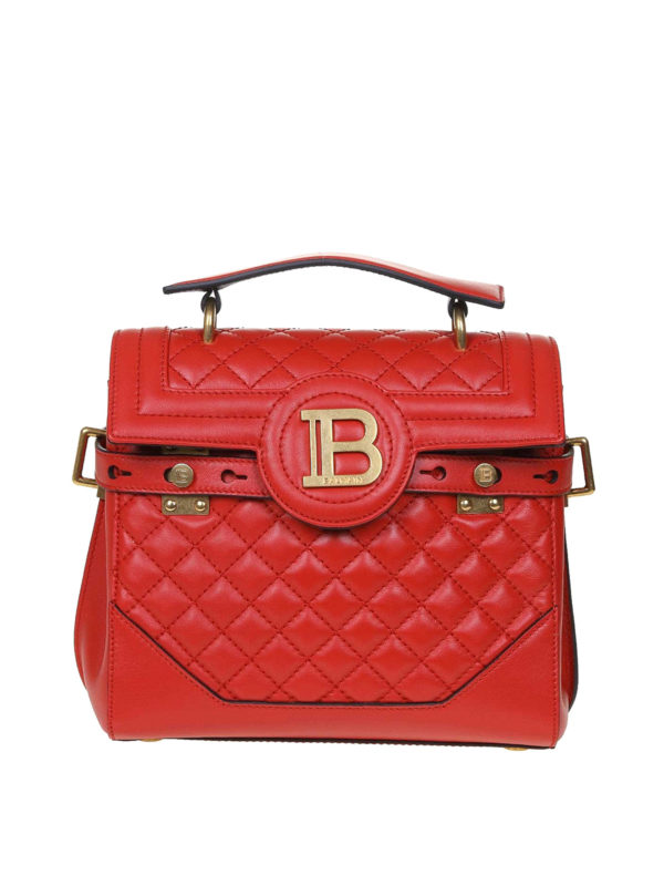 balmain quilted bag