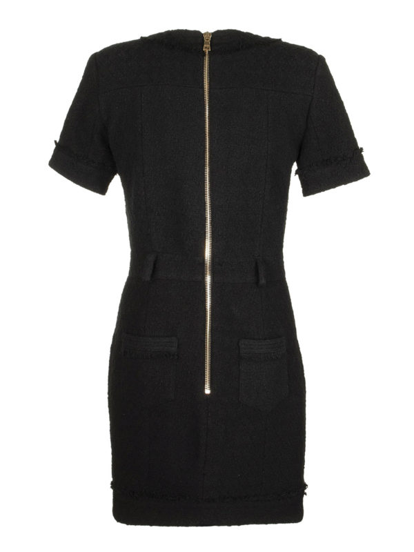 Short sleeve knitted dress 