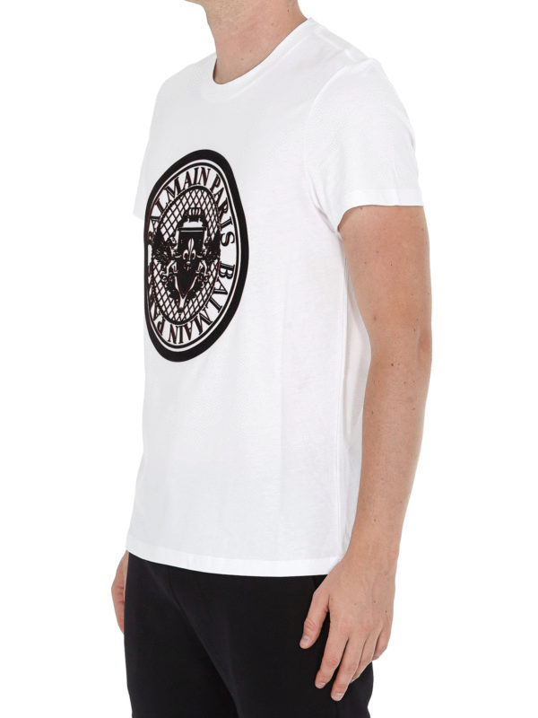 تی شرت Balmain - Logo printed T-shirt 