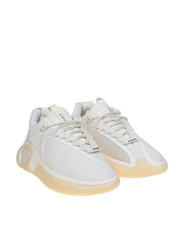 balmain trainers white