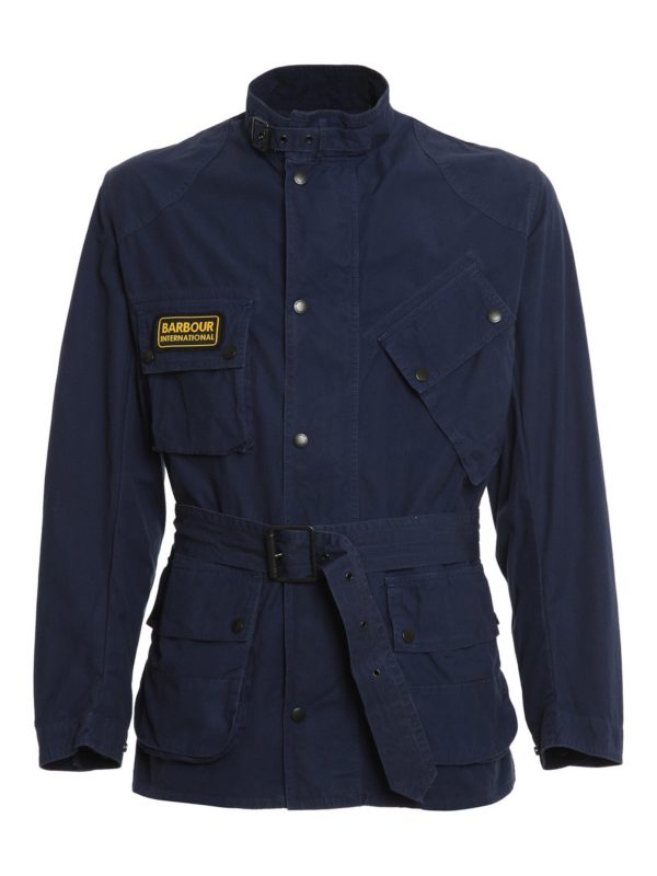barbour belted
