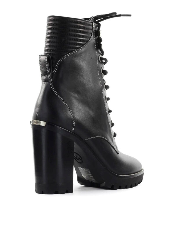 michael kors lace up boots