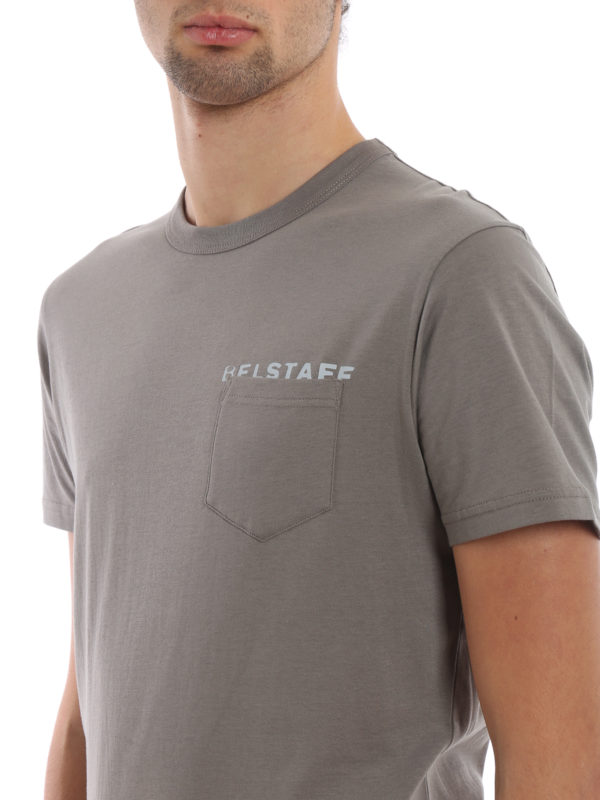 belstaff patch logo t shirt