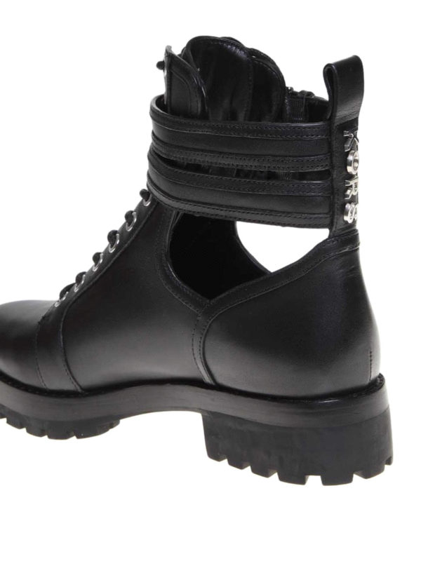 comfy leather booties