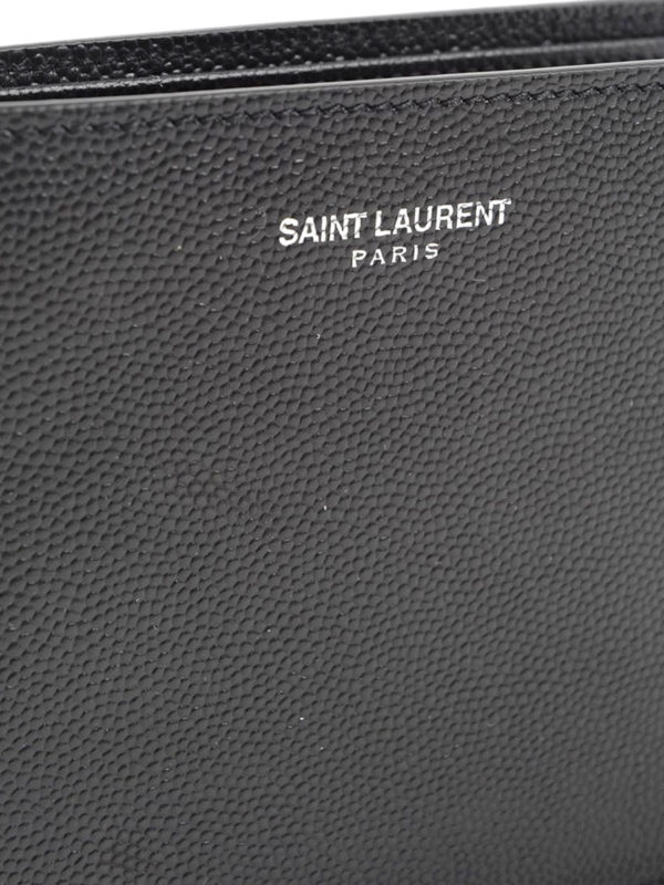 ysl blue wallet