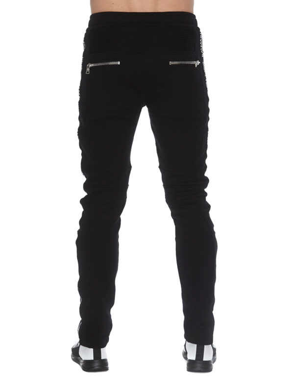 detail logo embellished sweat pants 