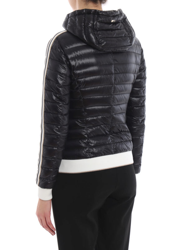 bomber style puffer jacket