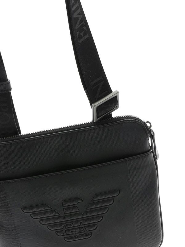 emporio armani black shoulder bag