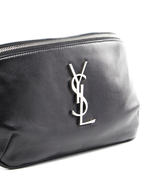 black ysl belt bolsa