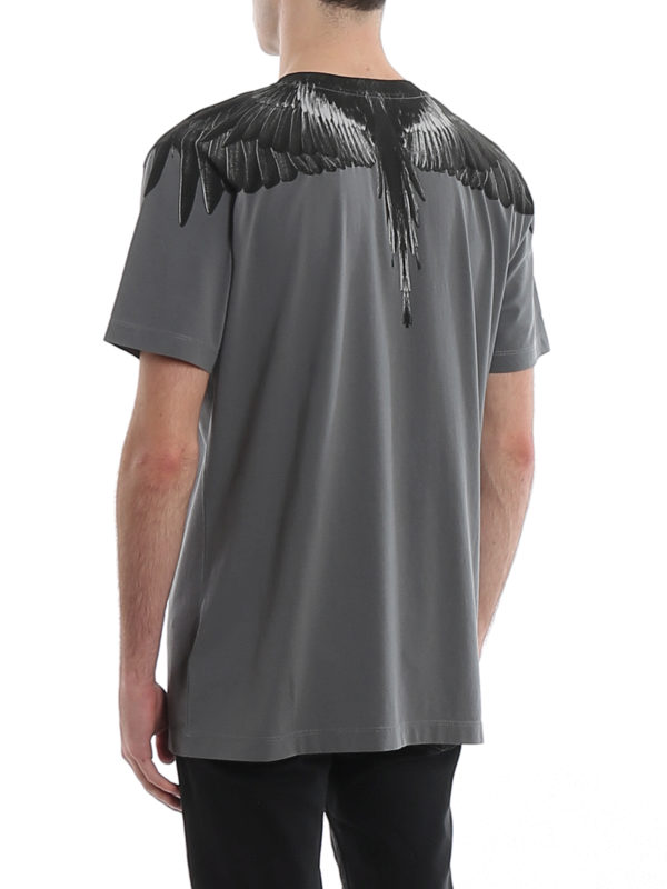 Black Wings T-shirt shop online: Marcelo Burlon