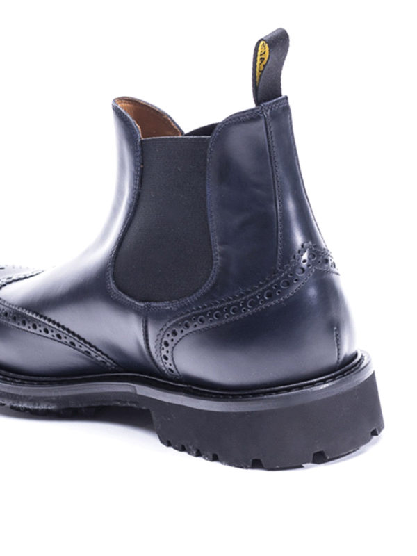 kensie brogue chelsea boots