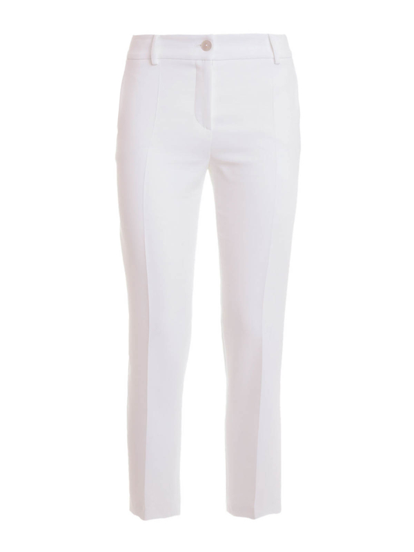 Blumarine - High rise capri trousers 
