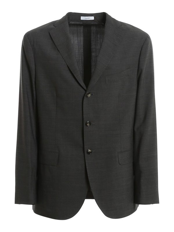 Boglioli - Mélange worsted wool suit - formal suits - N2282EBGU0790865