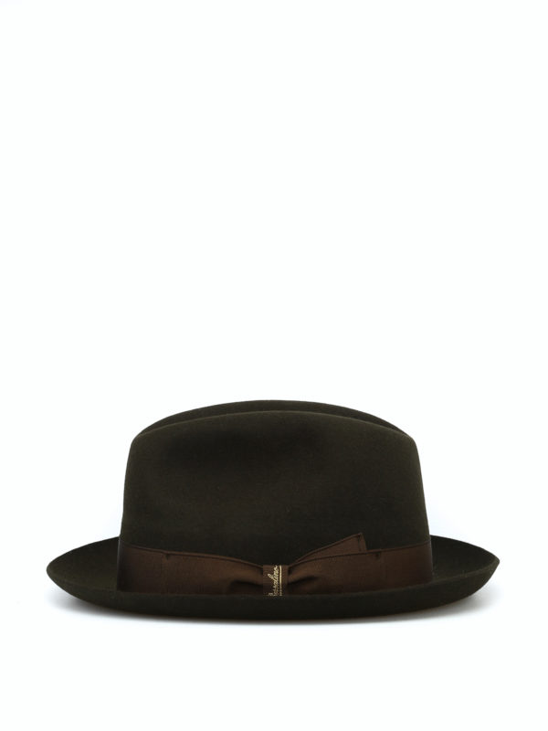 khaki felt hat