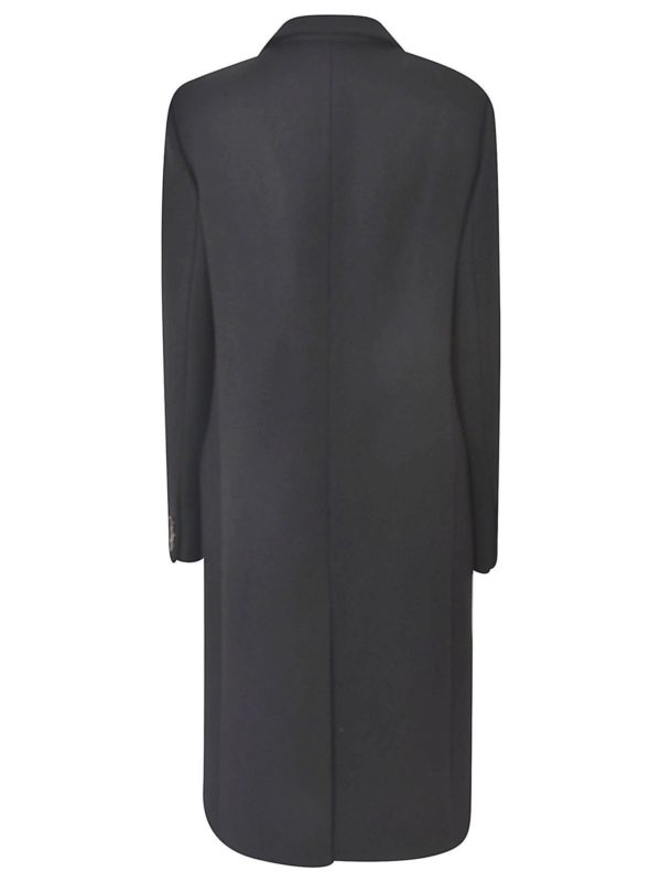 black tailored coats