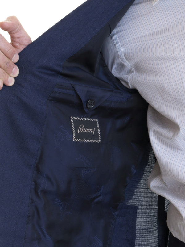 brioni blue blazer