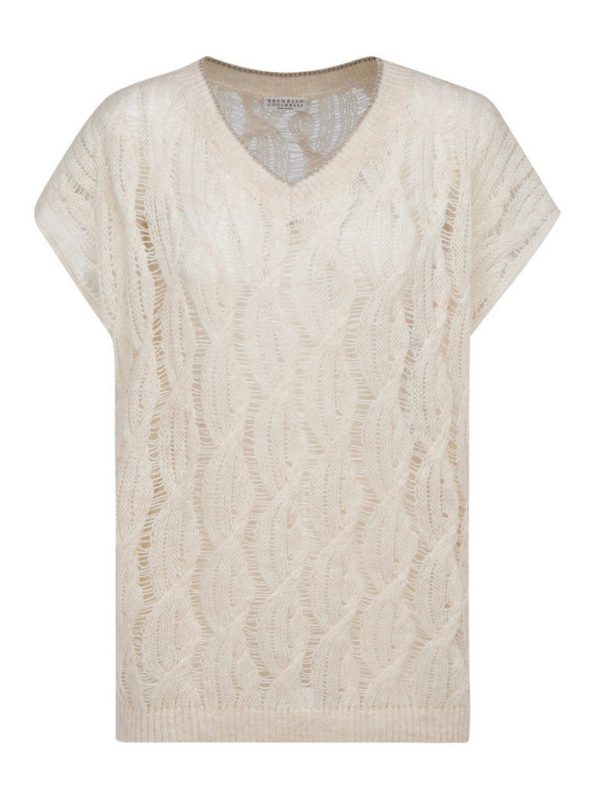 Brunello Cucinelli - Linen blend jumper 