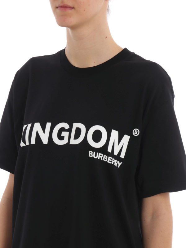 T-shirts Burberry - Carrick black T-shirt - 8010928 | Shop online at iKRIX