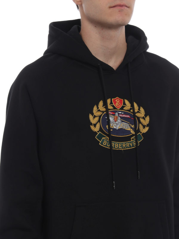 burberry archive logo hoodie